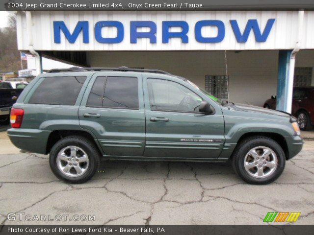 2004 Jeep Grand Cherokee Limited 4x4 in Onyx Green Pearl