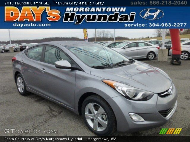 2013 Hyundai Elantra GLS in Titanium Gray Metallic