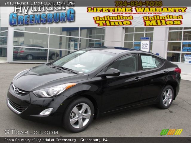 2013 Hyundai Elantra GLS in Black