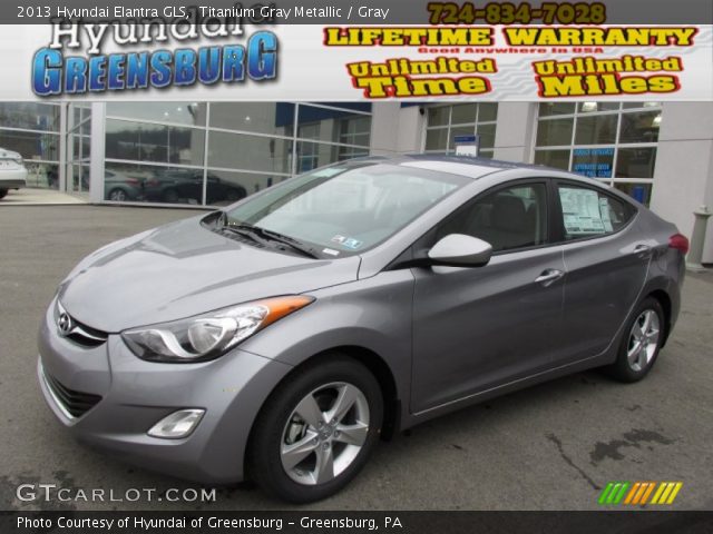 2013 Hyundai Elantra GLS in Titanium Gray Metallic