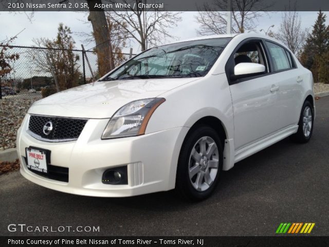 2010 Nissan Sentra 2.0 SR in Aspen White