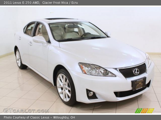 2011 Lexus IS 250 AWD in Glacier Frost Mica