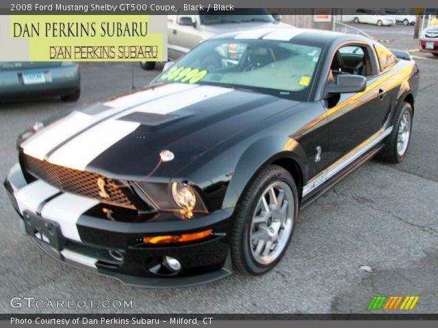 2008 Ford Mustang Shelby GT500 Coupe in Black