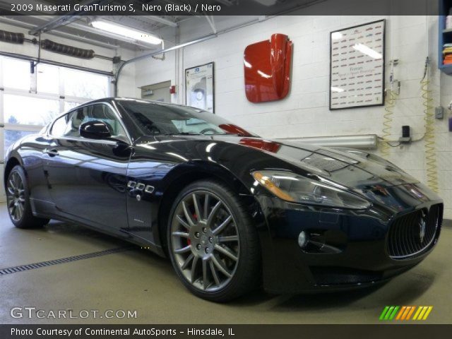 2009 Maserati GranTurismo S in Nero (Black)