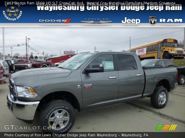 2012 Dodge Ram 2500 HD SLT Crew Cab 4x4 in Mineral Gray Metallic