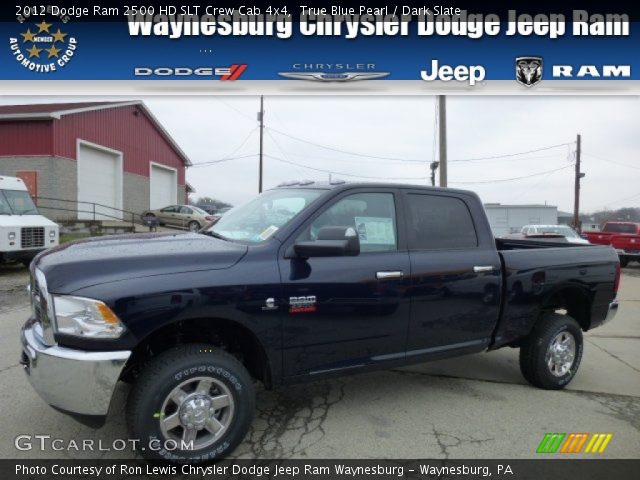 2012 Dodge Ram 2500 HD SLT Crew Cab 4x4 in True Blue Pearl