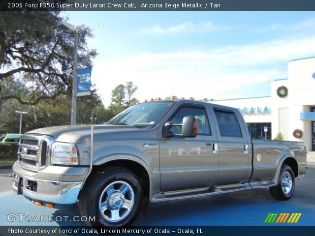 2005 Ford F350 Super Duty Lariat Crew Cab in Arizona Beige Metallic