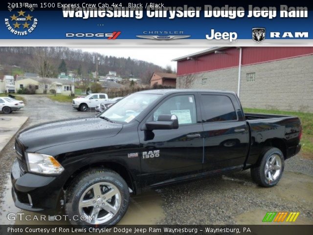 2013 Ram 1500 Express Crew Cab 4x4 in Black