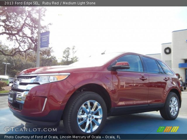 2013 Ford Edge SEL in Ruby Red