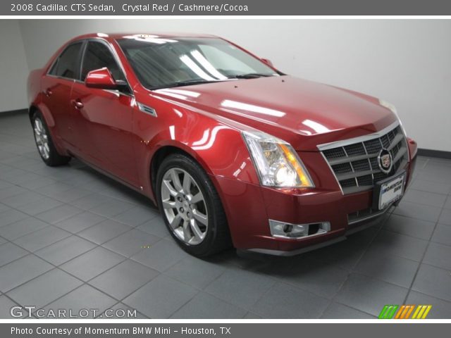 2008 Cadillac CTS Sedan in Crystal Red