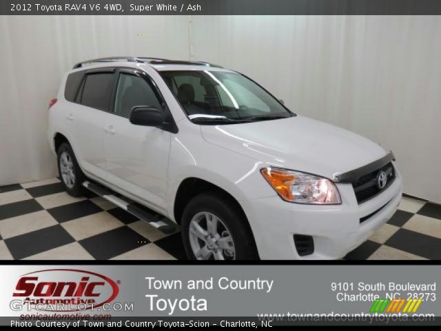 2012 Toyota RAV4 V6 4WD in Super White