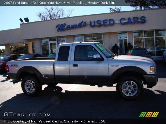 2007 Ford Ranger FX4 SuperCab 4x4 in Silver Metallic