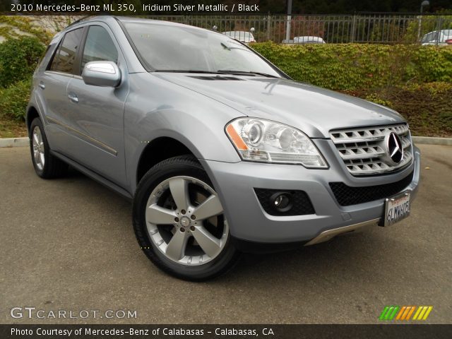 2010 Mercedes-Benz ML 350 in Iridium Silver Metallic