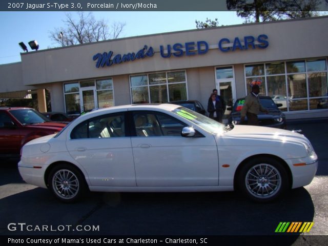 2007 Jaguar S-Type 3.0 in Porcelain