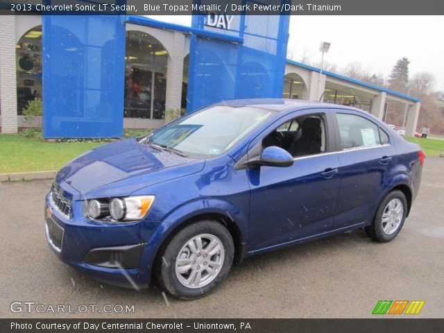 2013 Chevrolet Sonic LT Sedan in Blue Topaz Metallic