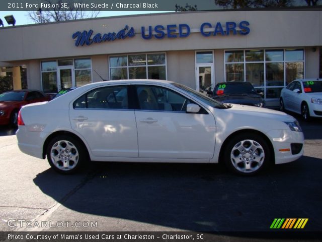 2011 Ford Fusion SE in White Suede