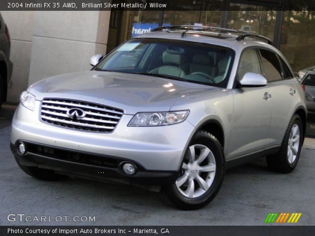 2004 Infiniti FX 35 AWD in Brilliant Silver Metallic