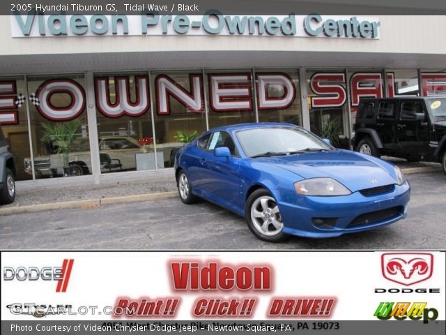 2005 Hyundai Tiburon GS in Tidal Wave