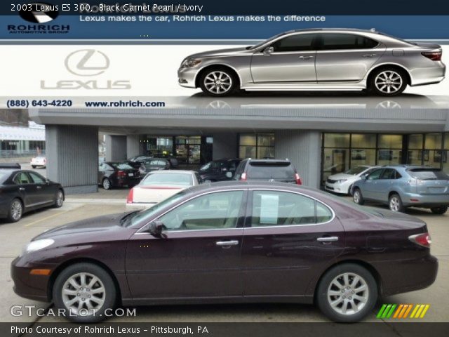 2003 Lexus ES 300 in Black Garnet Pearl