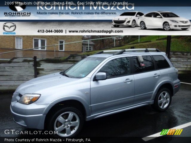 2006 Mitsubishi Outlander Limited 4WD in Cool Silver Metallic