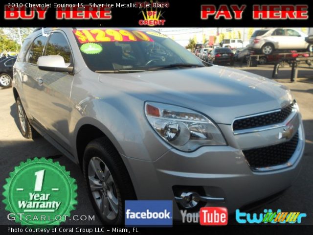 2010 Chevrolet Equinox LS in Silver Ice Metallic