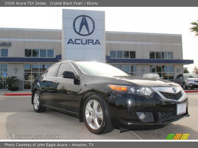 2009 Acura TSX Sedan in Crystal Black Pearl