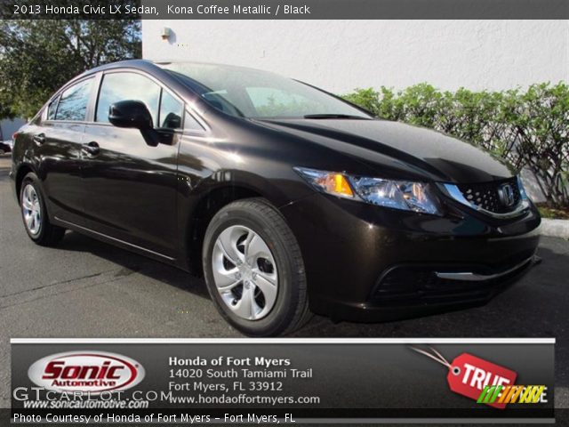 2013 Honda Civic LX Sedan in Kona Coffee Metallic