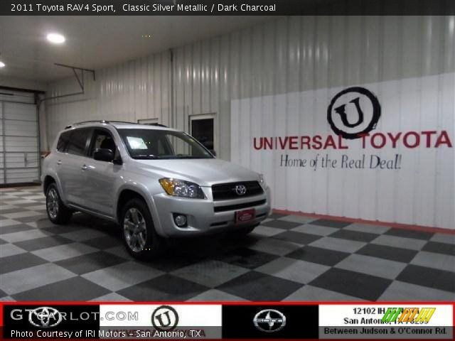 2011 Toyota RAV4 Sport in Classic Silver Metallic