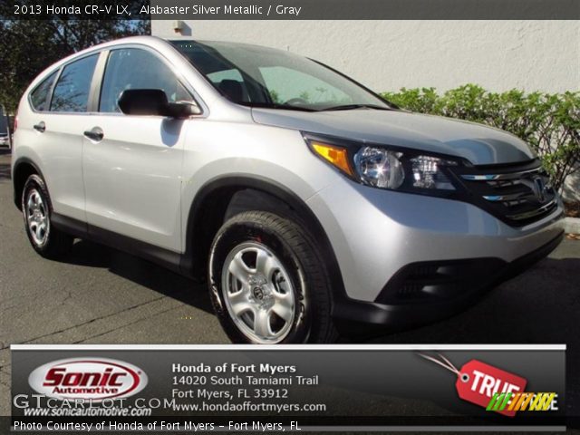 2013 Honda CR-V LX in Alabaster Silver Metallic