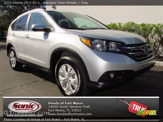 2013 Honda CR-V EX-L in Alabaster Silver Metallic