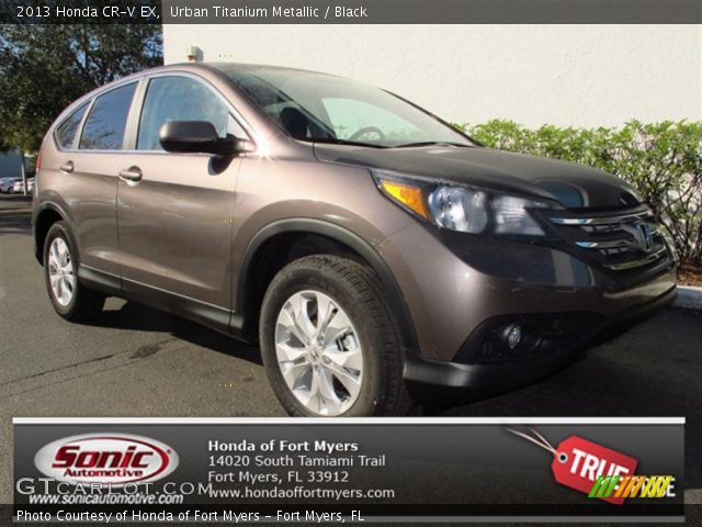 2013 Honda CR-V EX in Urban Titanium Metallic