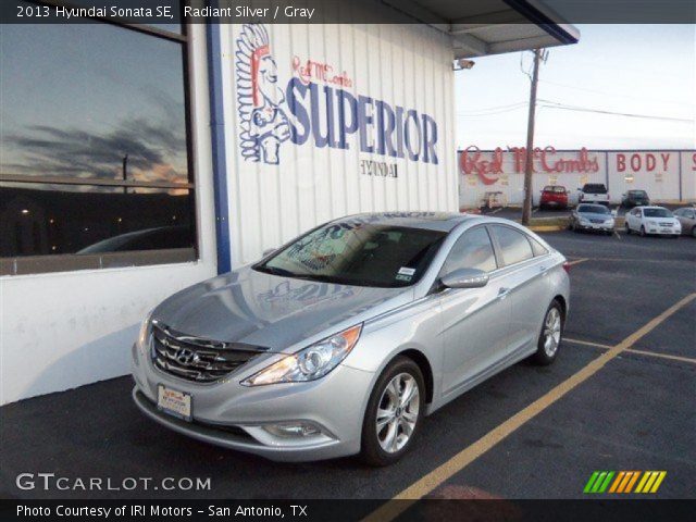 2013 Hyundai Sonata SE in Radiant Silver