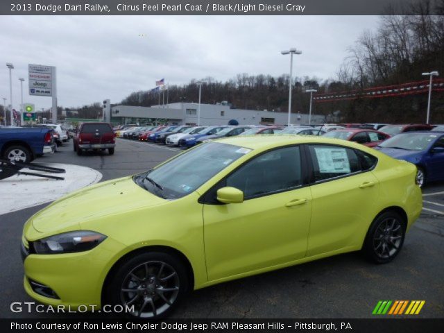 2013 Dodge Dart Rallye in Citrus Peel Pearl Coat