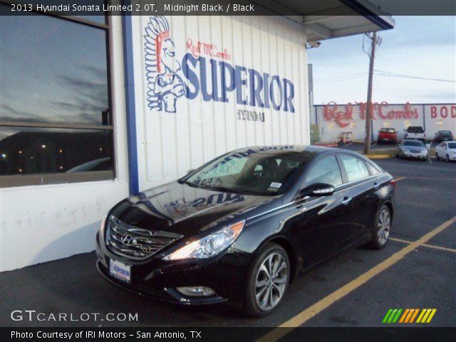2013 Hyundai Sonata Limited 2.0T in Midnight Black