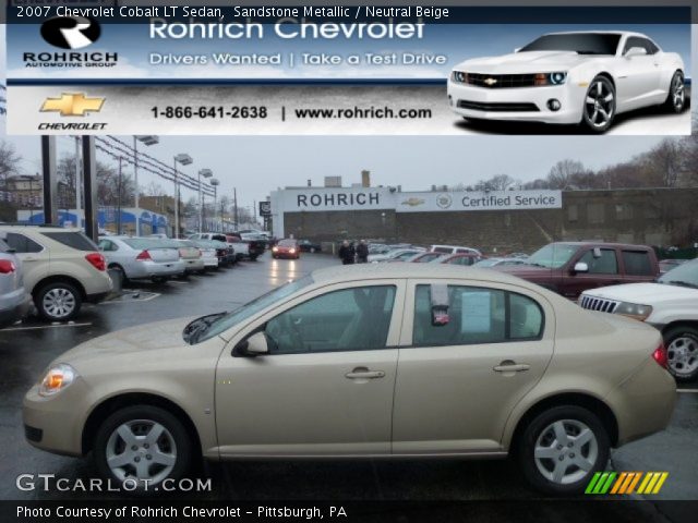 2007 Chevrolet Cobalt LT Sedan in Sandstone Metallic