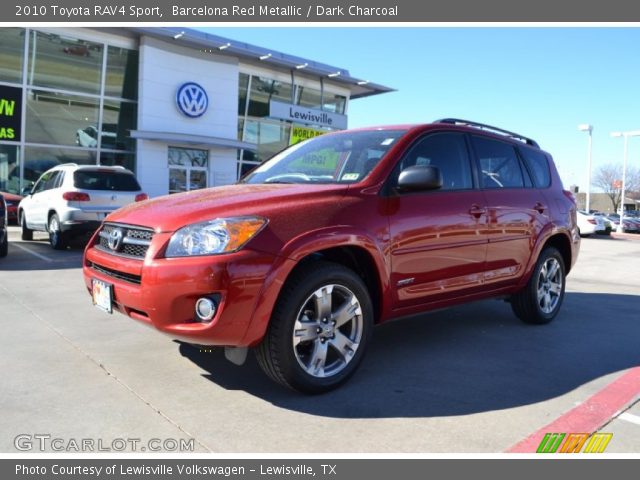 2010 Toyota RAV4 Sport in Barcelona Red Metallic