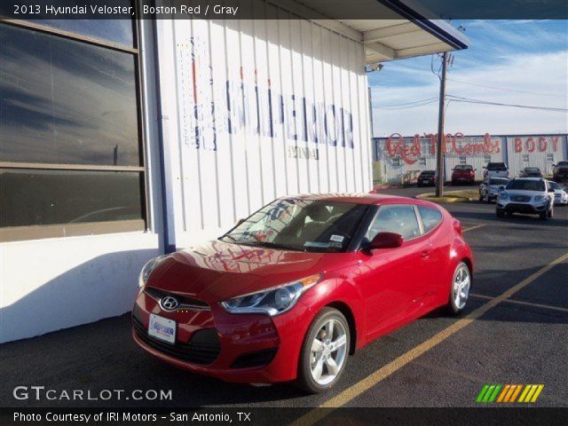 2013 Hyundai Veloster  in Boston Red