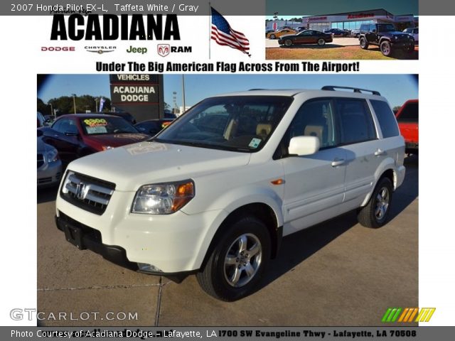 2007 Honda Pilot EX-L in Taffeta White