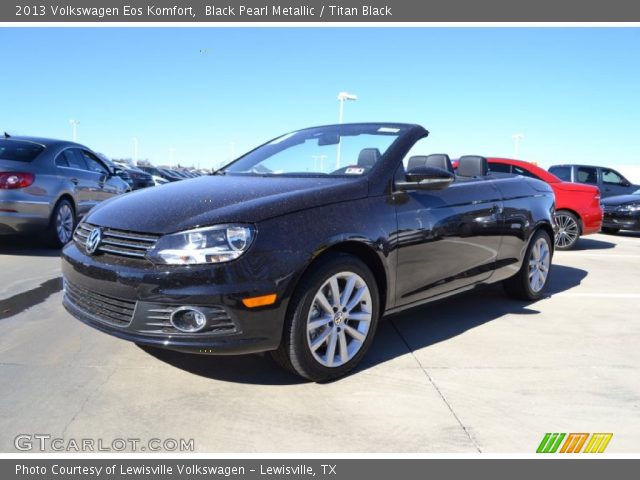 2013 Volkswagen Eos Komfort in Black Pearl Metallic