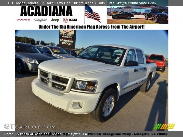 2011 Dodge Dakota Big Horn Crew Cab in Bright White