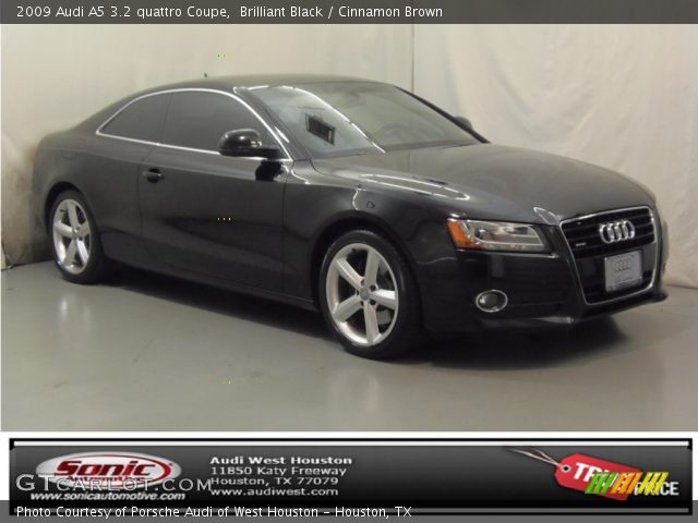 2009 Audi A5 3.2 quattro Coupe in Brilliant Black