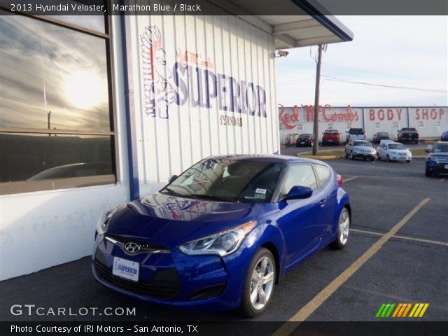 2013 Hyundai Veloster  in Marathon Blue