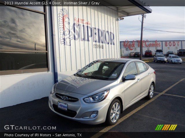 2013 Hyundai Accent GLS 4 Door in Ironman Silver