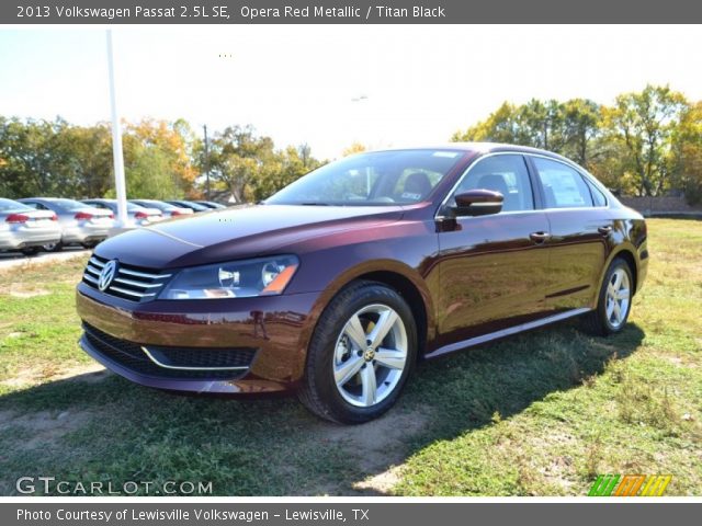 2013 Volkswagen Passat 2.5L SE in Opera Red Metallic