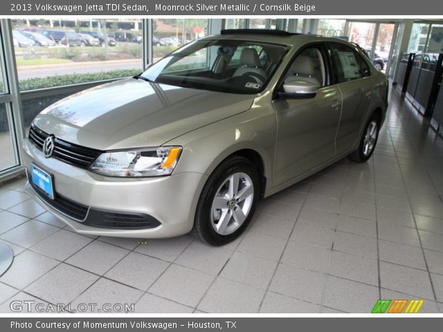2013 Volkswagen Jetta TDI Sedan in Moonrock Silver Metallic