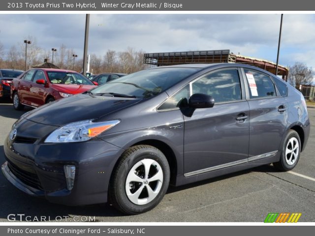 2013 Toyota Prius Two Hybrid in Winter Gray Metallic