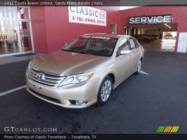 2012 Toyota Avalon Limited in Sandy Beach Metallic