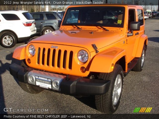 2012 Jeep Wrangler Sahara 4x4 in Crush Orange