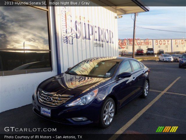 2013 Hyundai Sonata SE in Indigo Night Blue