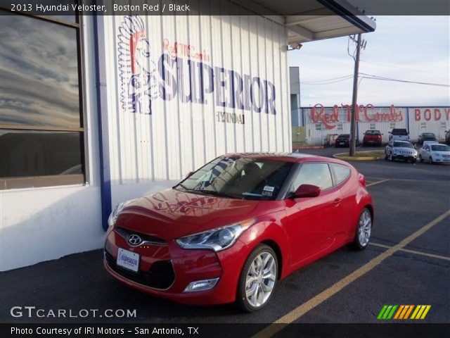 2013 Hyundai Veloster  in Boston Red